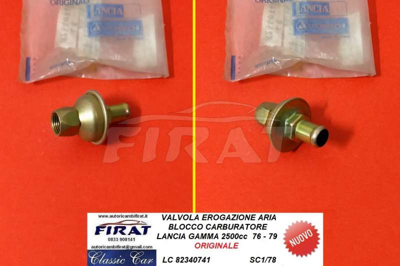 VALVOLA EROGAZIONE ARIA LANCIA GAMMA (82340741)